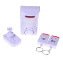 Wireless motion detector Infrared sensor alarm+2 remote control home security M&