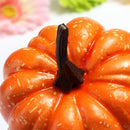 2Pcs Plastic Yellow Pumpkin Large Vegetable Creative Party Decorative liau