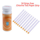 Chlorine Test Paper 50Strips Range 0-25 mg/l ppm w/ Color Chart Cleaning Wa3 Kw