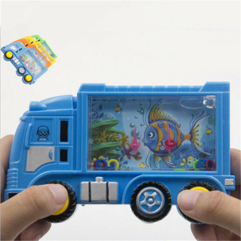 Squeeze Truck Style Water Ring Toss Game Machine Kids Antistress Game Toys lj