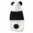 2x Pet Dog Cat Clothes Cute Panda Warm Hoodie Coat Costume Autumn Winter