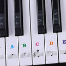 Keyboard Piano Multicolor Removable Piano and Keyboard Stickers for 49 61 76 N3C