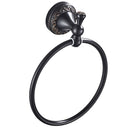 Brass Wall Mounted Bathroom Bath Hand Towel  Holder Hanger With Fixings