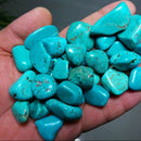 100g Natural Beauty Blue Turquoise Rock Polished Rough Specimen Stone Nugget