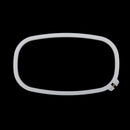 Rectangle Plastic Embroidery Frame Cross Stitch Hoop Ring Sewing Tool, 19*3 W3X4
