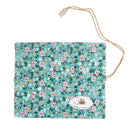 Student Stationery Canvas Roll Up Pencil Case Pen Brush Wrap Makeup Cosmeti