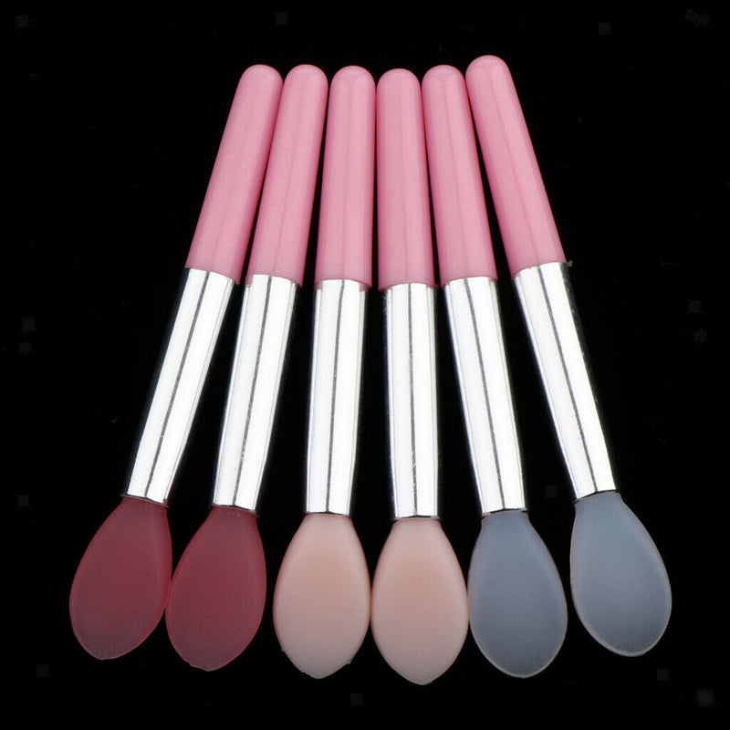MagiDeal 6x Home DIY Silicone Lip Use Soft Lip Brush Treatment Beauty Makeup