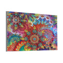5D DIY Full Drill Special Shaped Diamond Painting Manda Flower Cross Stitch
