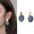 Enamel Retro Irregular Geometric Dangle Drop Earrings Women Girl Jewelry GifFT