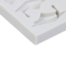 Graduation Hat Medal silicone fondant lace mold cake decorating tools chocolat3C