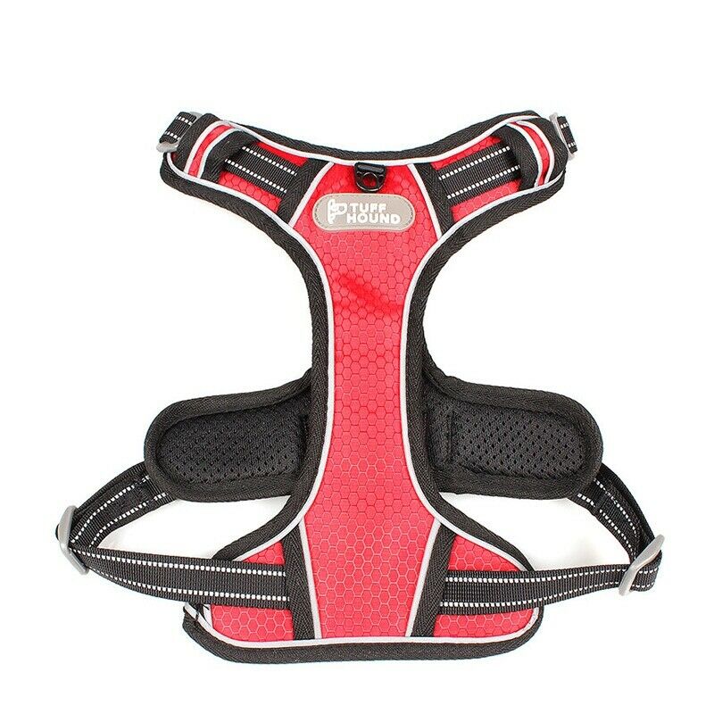 Tuff Hound Medium And Large Dog Collar Anti-Rush Chest Back Comfortable Bre