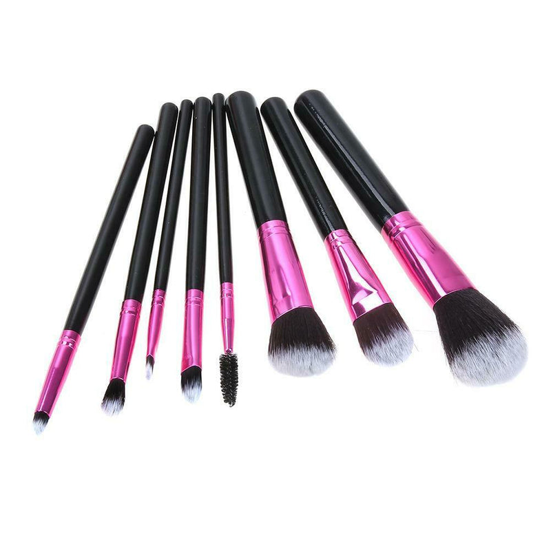 8pcs Makeup Brushes Cosmetic Foundation Blending Pencil Brushes set A