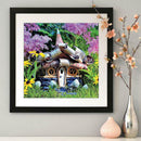 5D DIY Full Drill Diamond Painting House Tree Cross Stitch Embroidery Kit
