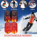 Self Heating Magnetic Tourmaline Therapy Health Socks Infrared Foot Pain Black S
