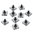 10x 5 five way switch 10 * 10 * 9mm multi direction switch touch reset button 3C