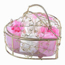 6Pcs Scented Rose Flower Petal Bath Body Soap Wedding Party Gift Home DIY D
