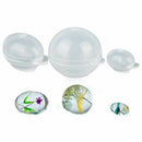 3Pcs Ball Quail Egg Shape Jewelry Making Silicone Molds Mold, for Polymer C