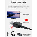 USB Bluetooth 5.0 Receiver Transmitter 3.5mm Aux Adapter for Car TV PC CD