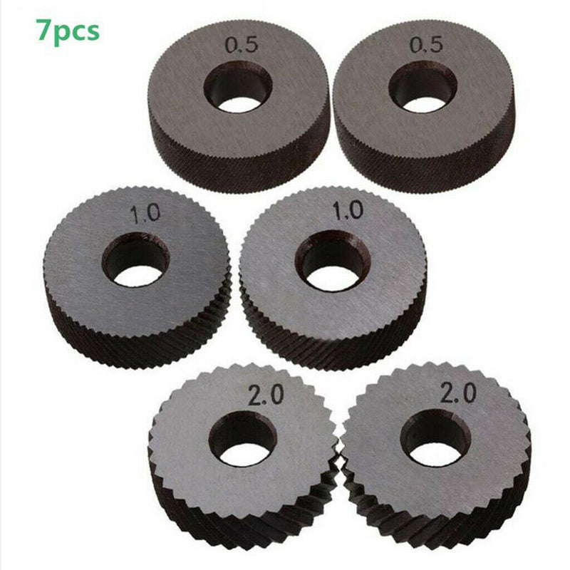 Steel Knurling Knurling Tool Wheels Linear Knurling Kit Pitch 0.5