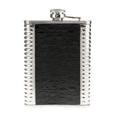 8oz Portable Stainless Steel Liquor Hip Flask Russia Camping Flagon Black