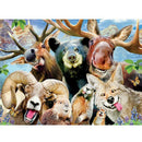 Crazy Forest Animals Full Drill Diamond Painting 5D Diy Arts Crafts 30x40Cm