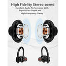 Wireless Headphones Running Workout Sport Headphones Ipx7 Waterproof Hd Ste