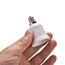 E12 To E26/E27 Lampholder Bulbs Converter Candelabra Light Base Socket White~ES