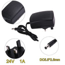 DC24V 1A Adapter AC 100V-240V to DC 24V Converter Power Supply Adapter 5.5* A