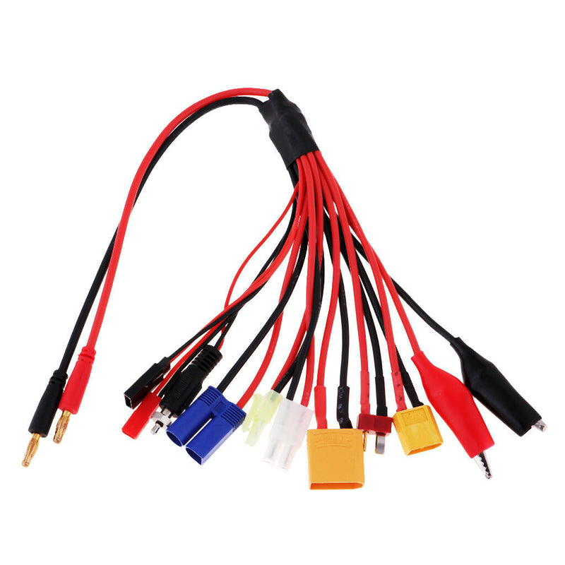 Multifunction Balance Charge Cable XT60 XT90 T Plug EC5 JST JR FUTABA Plug