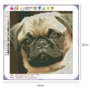 5D DIY Full Drill Diamond Painting Doggie Cross Stitch Embroidery Mosaic Ki