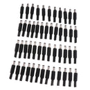 50pcs 5.5 mm x 2.5 mm Center Pin Male Solder DC Power Plug Connector Adapter