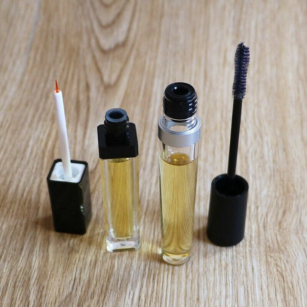 1 Set 4 Pcs Reusable Empty Bottle Tube Container For Eyelash Growth Oil Mas