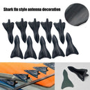 10Pcs Black Shark Fin Wing Diffuser Vortex Generator Car Roof Spoiler Bump UKE