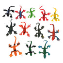 12Pcs/Set Small Plastic Lizard Gecko Reptiles Gigures Kids Party Bag Fillers ME