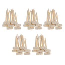 50 Pieces Wooden Hammer Mallet 140x43x19mm Crab Lobster Seafood Crackers
