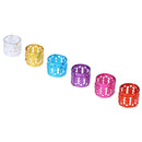 100x DIY Dreadlock Beads Adjustable Hair Braid Rings Cuff Clips Wholesale Kids