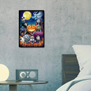 Animated Halloween Diamond Painting Full Round Drill Cross Stitch (W510)