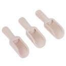 3pcs Mini Wooden Scoops Bath Salt Spoon Candy Flour Spoon Kitchen Utensils BX