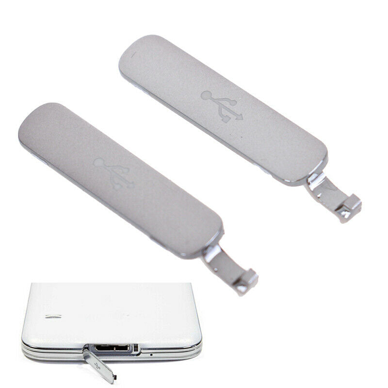 1Pc USB charger port flap cover waterproof repair part for SM S5 G900F/H G90 BX