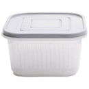 Green Onion Crisper Kitchen Ginger Garlic Storage Box Refrigerator Fruit Po