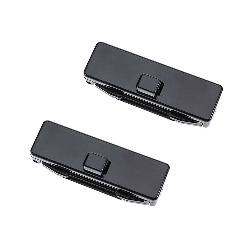 Stylish Seat Belt Adjusting Clip Tension Adjuster for Car Pack of 2 Black