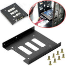 2.5" SSD HDD to 3.5" Mounting Adapter Bracket Tray Dock for PC SSD Holder JR