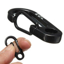 Outdoor Metal Hanging Buckle Keychain Keyring Clip Carabiner Survival EDC Tools