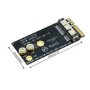 BCM94360CS2 BCM943224PCIEBT2 12+6 Pin WIFI Wireless Card Module to NGFF M.2 Q3C2
