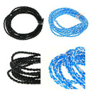 2 Pieces 4 Strands Braided Upgrade Wire 7N OCC Copper Cord DIY for Earphone