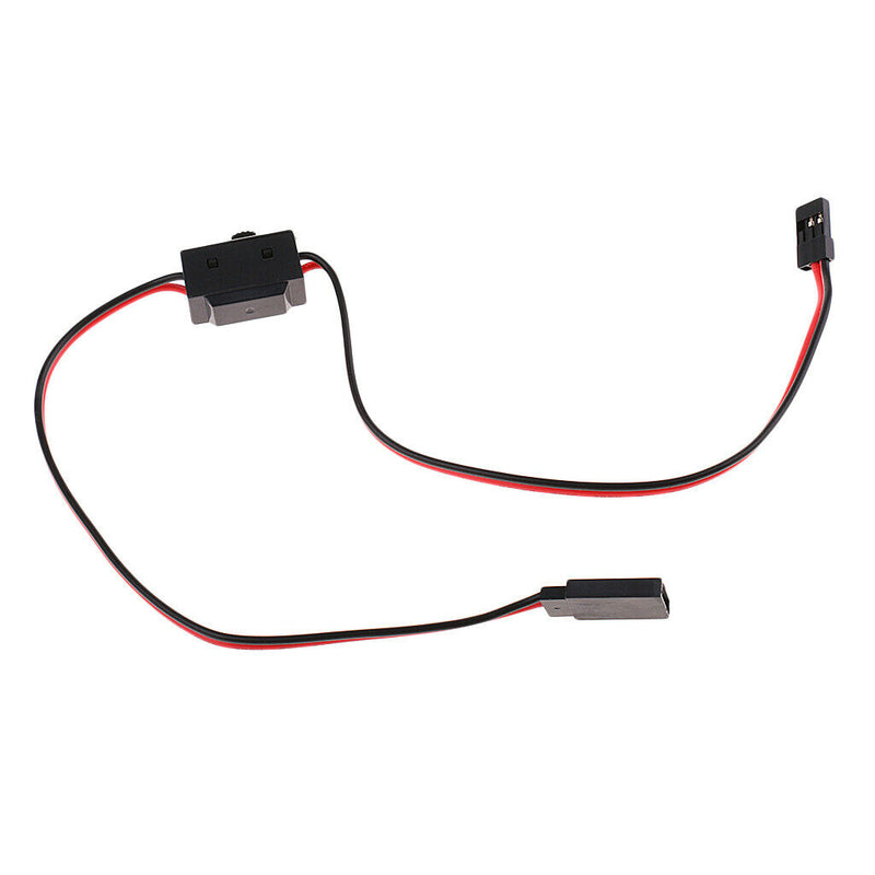 3 Way Universal Plug Power On/off Switch For JR FUTABA Receiver Cord For RC