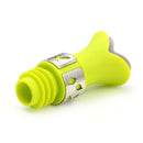 Green creative practical Lily wine cork silicone food grade durable wine po