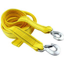 Heavy-Duty 5 Tons 13ft Car Tow Rope Cable Towing Strap With Hooks Emergency