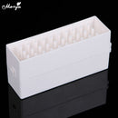 30 Holes Acrylic Nail Art Drill Bit Holder Stand Storage Container Case Manicure