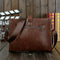 Men's Leather Shoulder Bag Messenger Crossbody Tablet Bags Handbag Satchel U3X8